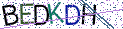 Type the letters shown in the picture
